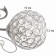 Agnes chandelier 5x40W E27 Chrome Model: 2600546
