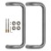 PH-25-25/300-INOX handle, stainless steel 304