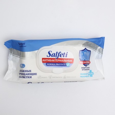 Wet Salfeti napkins, antibacterial, 100 pcs.-4