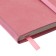 Notepad A6 "Pink quartz", 96 sheets, in a ruler, solid cover, artificial leather, elastic band, pocket, tinted OFSET 70G/m2 block