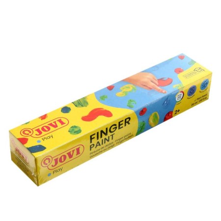 Finger paints 5 colors, 175 g, Jovi, for kids-7