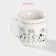 Porcelain share mug "Secret Life", 360 ml, white color
