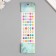 Sticker of rhinestones plastic "Crystals" MIX 26x7 cm