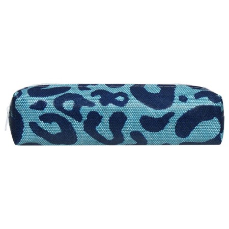 School Penal on Lightning "Leopard" Calligrata, blue-1