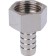 Stout SFT-0066-001212, 1/2 "x 12 mm, internal thread, nickelled brass