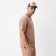 Men's T-shirt from organic cotton Minaku Regular Fit: beige color, rr 56