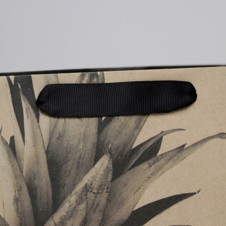 Square gift package package, packaging, “Black”, 22 x 22 x 11 cm-2