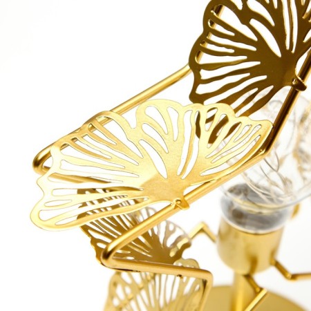 Spar "star" LED from batteries 3haa gold 22x11x28 cm Risalux-7