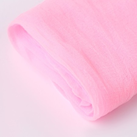 Kapron for dolls and flowers, set 4 pcs., Size 1 pc. -45 × 6 cm, pale pink color-4