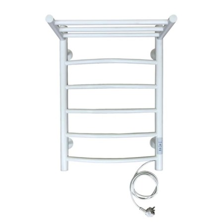 Electric towel "Sanprise" Classic P6, 400x600 mm, universal, white-1