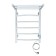 Electric towel "Sanprise" Classic P6, 400x600 mm, universal, white