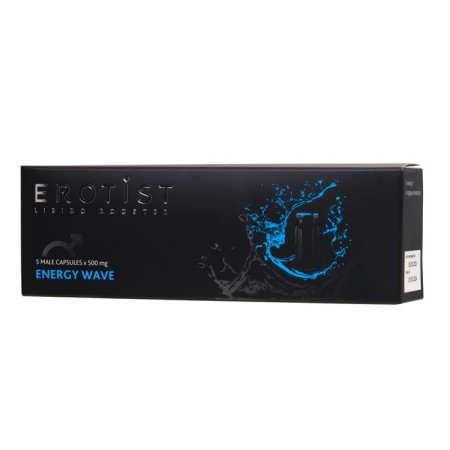 Capsules in the Enerotist Energy Wave Activator, for men, to strengthen an erection, 5 capsules-1
