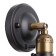 Sconces 1952/1W E27 40w Black