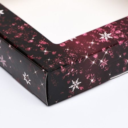 Self -charging box, "New Year", 16 x 16 x 3 cm-3
