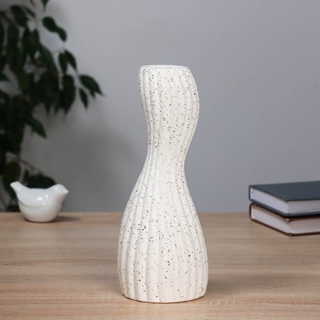 VAZ Coramics Table "Finley" 25x9.5 cm, black and white-2