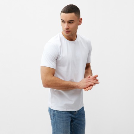 Men's T-shirt Minaku "Future" Color White, Rr. 48-2