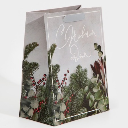 Laminated vertical "spruce aroma", MS 18 x 23 x 10 cm, New Year-2