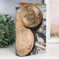 Safe Brush Tree to the Bitcoin and dollar 21x13x5 cm