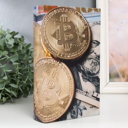Safe Brush Tree to the Bitcoin and dollar 21x13x5 cm