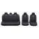 Autoprofi R-1 Sport Plus R-902P BK, closed seat, polyester, 9 objects, black color black