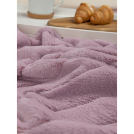 Texrepublic blanket, size 200x220 cm, lilac color-7