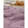 Texrepublic blanket, size 200x220 cm, lilac color