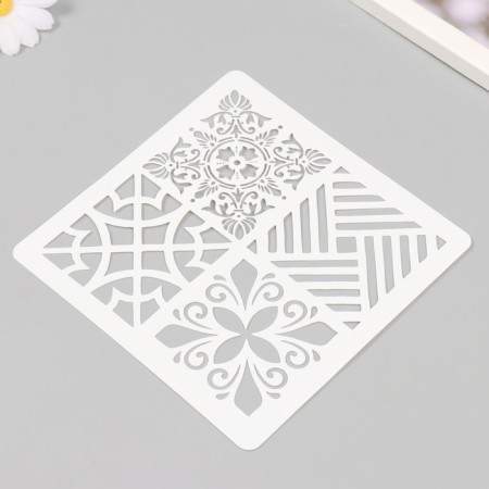Tile stencil 15x15 cm-1