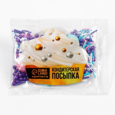 Sprinking Figure: Pink, Blue, Violet, 25 g.-1