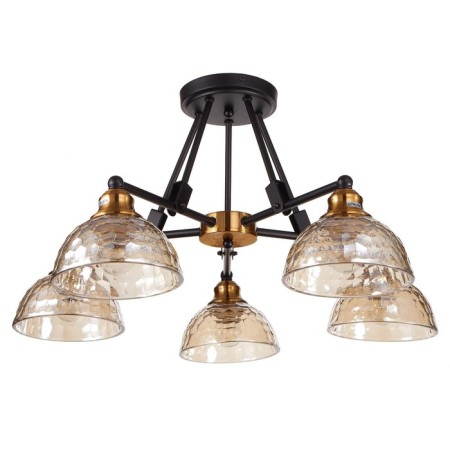 Chandelier 662485/5 E27 40W Black-Bronza 64x64x34 cm Bayerlux