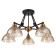 Chandelier 662485/5 E27 40W Black-Bronza 64x64x34 cm Bayerlux