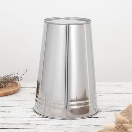 Vazon without pens, 7 l, h = 29 cm, stainless steel, GOST-7
