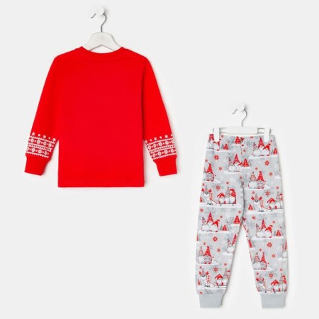 Pajama nursery, red color, height 98 cm-9