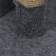A bed with a cloth "Pijon", felt, oval, 55 x 36 x 47 cm, jute, dark gray