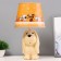 Board lamp "Dog" E14 40w beige 20x20x37cm