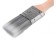 Brush flat MTX 83320, soft artificial bristles, wooden handle, 1.5 "