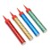 Candle Fountain "Rainbow Sparks", 4 pcs, 10 cm, color flame 30 seconds