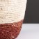 Argentina storage basket, with handles, 26 x 20 x 19.5 cm, natural, burgundy