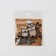 Brooch - Pin "Good luck", length 3.5 cm