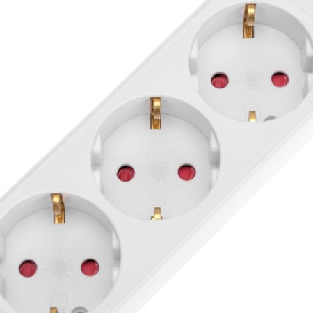Extension cord Standard 3 nests, 5m, 3x1.0mm², s/h, with a switch, 2 USB, white rexant-4