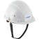 Helmet protective bison 11094-2_z01, ratchet mechanism, universal mount, white