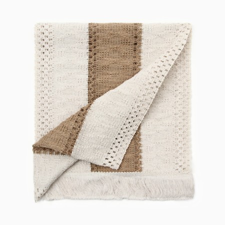 The Ethel Skandi track ts. brown 32*150 cm, 50% cotton 50% linen-7