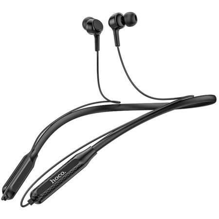 Hoco ES51 headphones, wireless, vacuum, BT5.0, 130 mAh, microphone, black-1