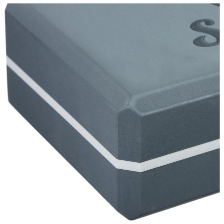 Sangh yoga block, 23x15x8 cm, gray color-15
