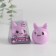 Bloss Children's lip "meow", purple cat, aroma of grapes