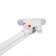 GAZLIFT 60N CAPPIO, closer, silent opening/closing, white, additional protection, 2 pcs.