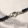 Buses Rondel faceted "Agat" under the sapphire, 44 cm