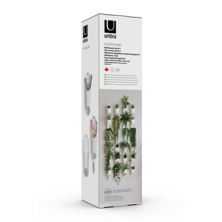 Organizer Wall Floralink, White-6