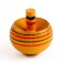 Wooden top "Robby" 4.1 × 3.9 × 3.9 cm