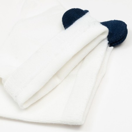 Women's socks, white color, size 36-40-3