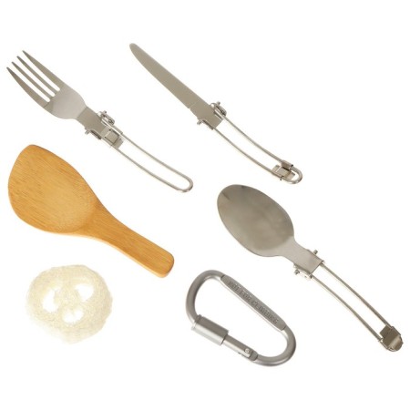 Set of tourist dishes Maclay: 2 pots, devices, stove-pan, carbine, 3 bowls-9